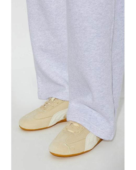 PUMA White "Speedcat Elevated Wns" Sports Shoes