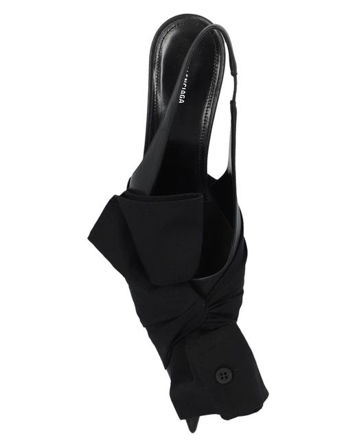 Balenciaga Black ‘Knife Chemise’ Heeled Shoes