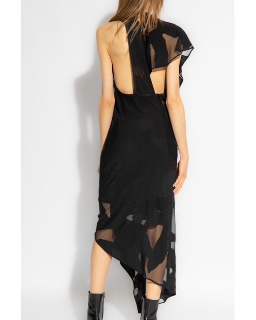 IRO Black 'shanon' Asymmetrical Dress,