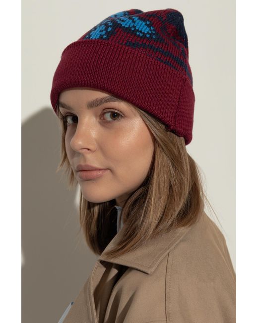 Etro Red Woolen Hat
