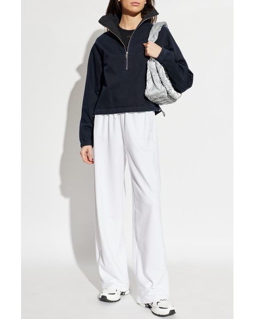 DIESEL Blue Denim Sweatshirt 'De-Flip'