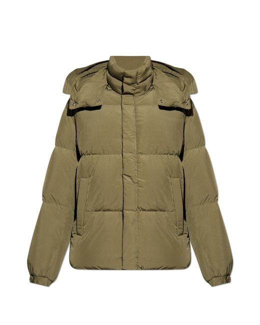 DIESEL Green Down Jacket 'W-Rolfys' for men
