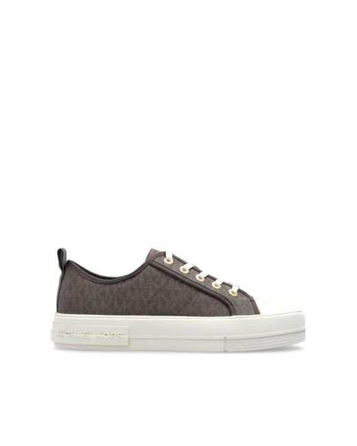 MICHAEL Michael Kors Brown 'Evy' Sports Shoes