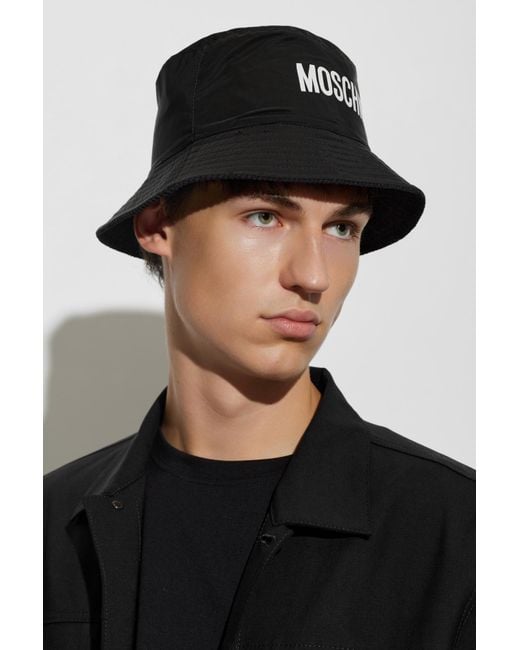 Moschino Brown Double-Sided Hat