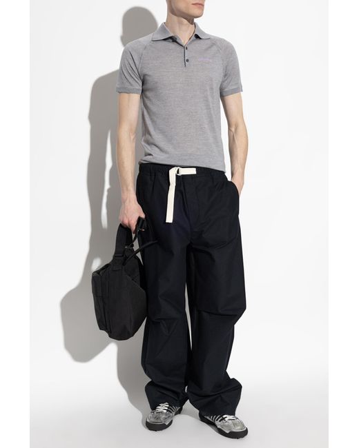 DSquared² White Polo With Logo for men