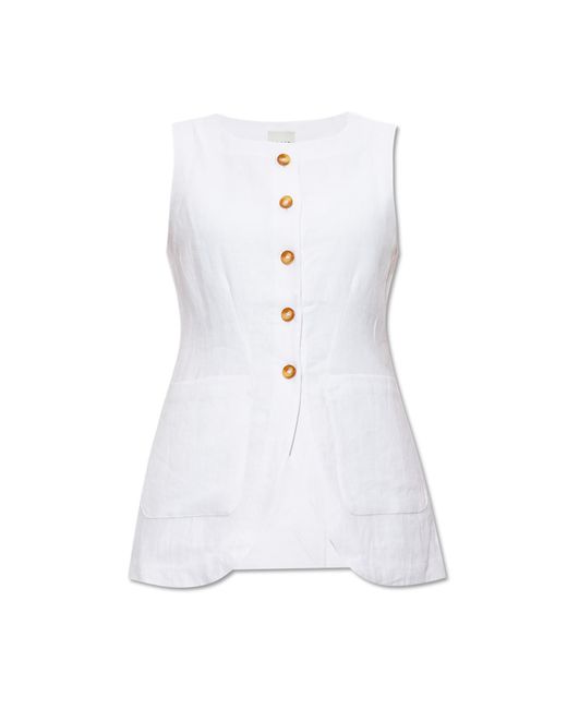 Posse White Vest Emma