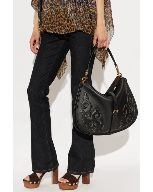 Etro Black Bag 'Pony Xl'