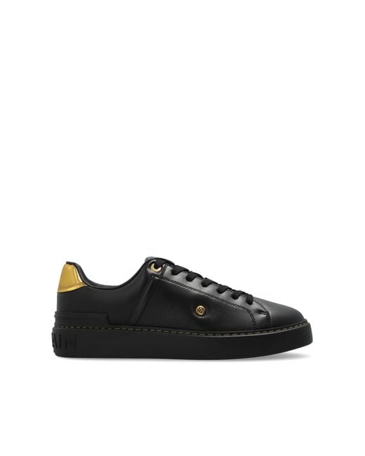 Balmain Black "B-Court" Sports Shoes