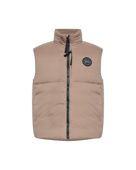 Canada Goose Brown 'Lodge' Down Vest for men
