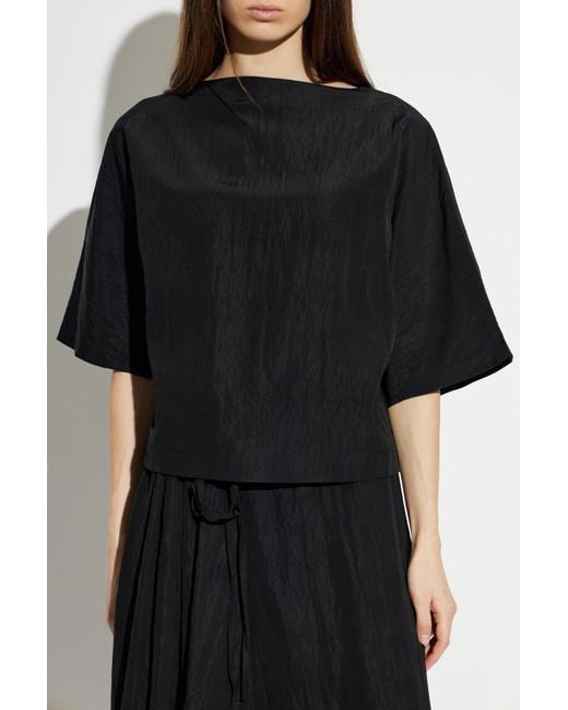 Studio Nicholson Black 'Bascom' Top