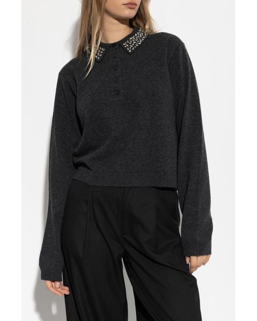 Gestuz Black Sweater "Gzmanzi"