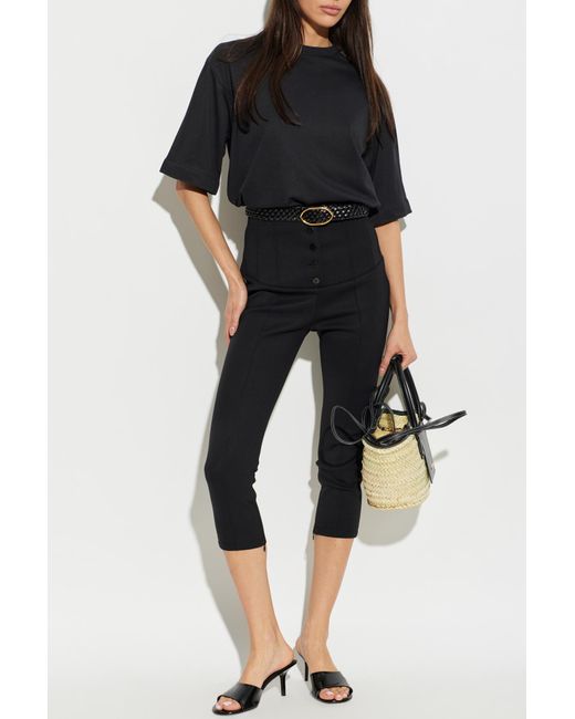 Jacquemus Black T-Shirt "Ventadou"