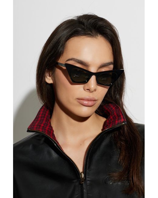McQueen Black Sunglasses