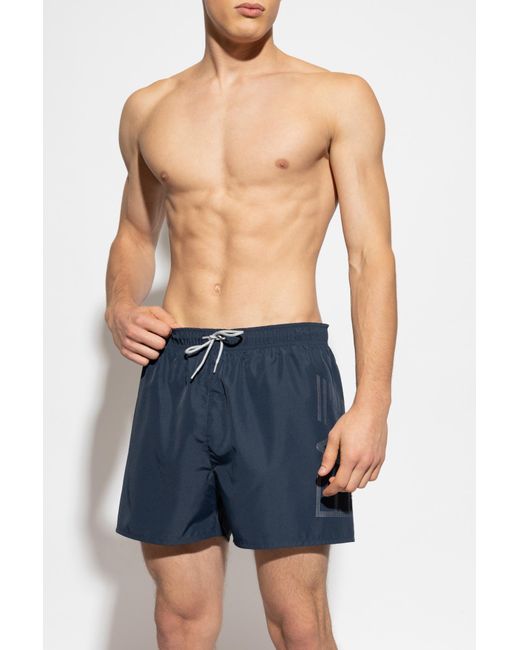 EA7 Blue Swim Shorts for men
