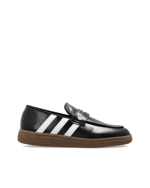 Adidas Originals Black 'Handball Spezial' Loafers