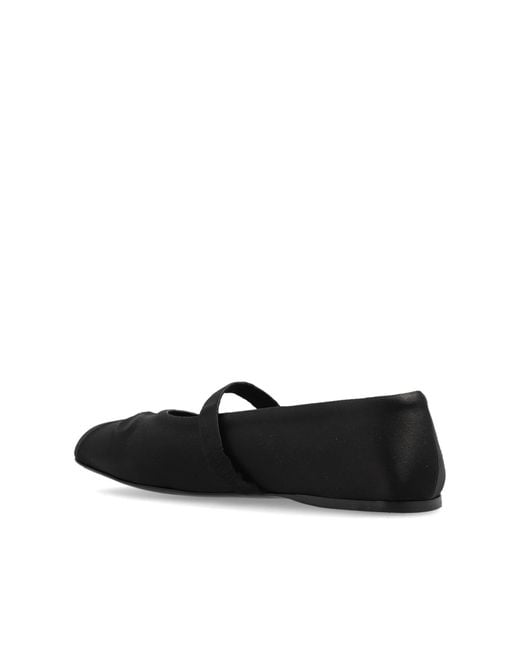 Marni Black Ballet Flats With A Bow