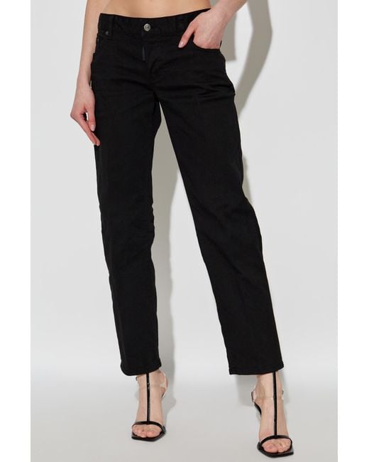 DSquared² Black "Jenna" Jeans