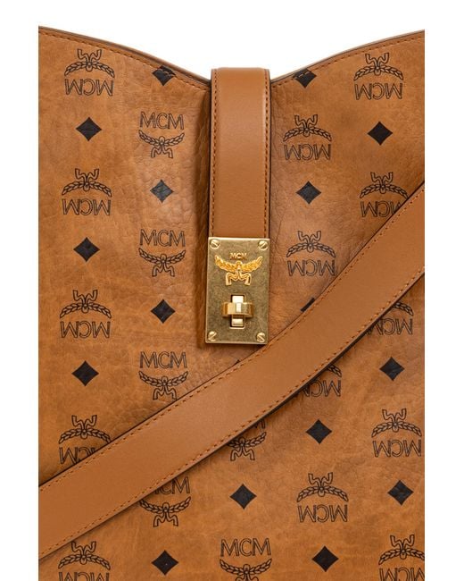 MCM Blue 'Tracy' Bag