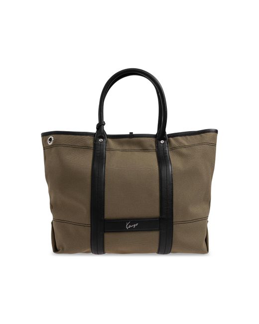KENZO Black Double-Sided Bag for men