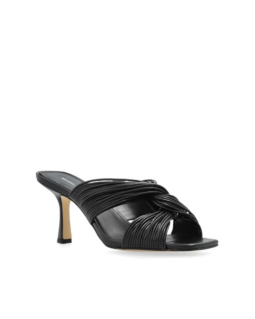 MICHAEL Michael Kors Black Alessia Heeled Mules
