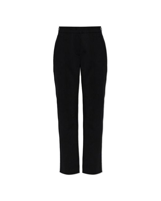 Max Mara Black Wool Trousers 'Acino'