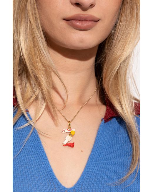 Marni White Pendant