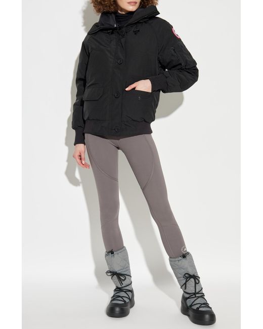 Canada Goose Black Down Jacket With Hood
