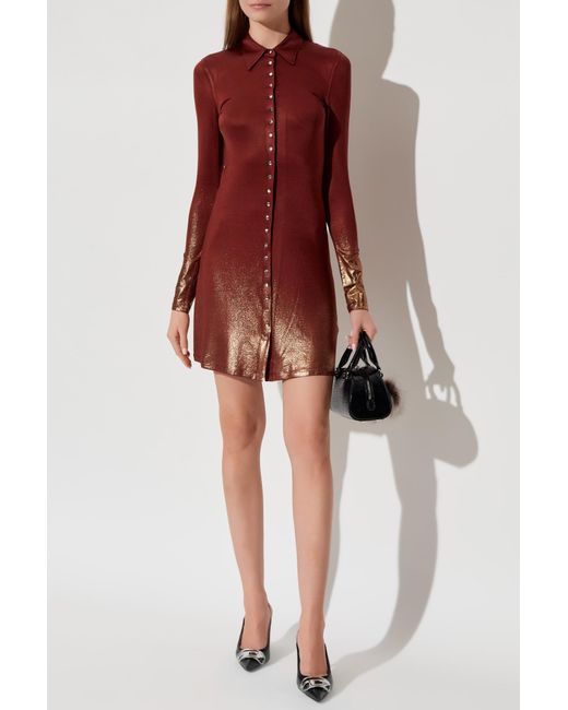 DIESEL Red Dress 'D-Pol'
