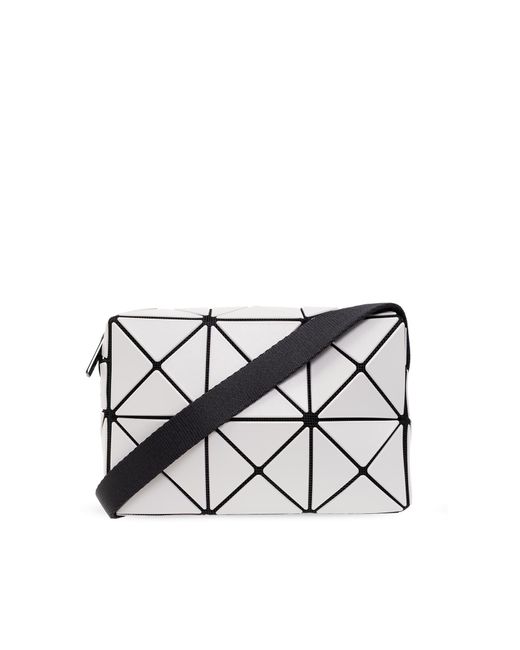 Bao Bao Issey Miyake White 'cuboid' Shoulder Bag