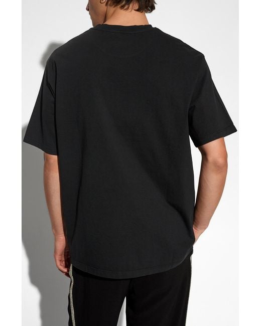 Balmain Black Oversize T-shirt, for men