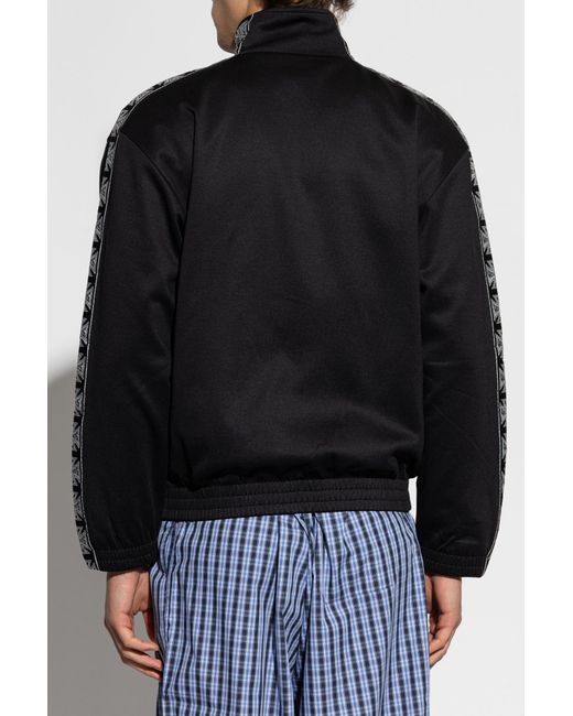Vetements Black Lightweight Jacket With Logo for men