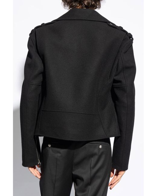 Balmain Black Woolen Jacket, for men