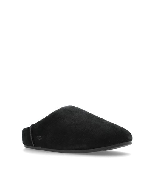 Ugg Black "Elea" Slides