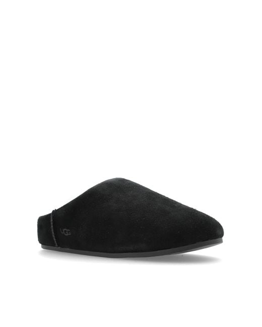 Ugg Black "Elea" Slides