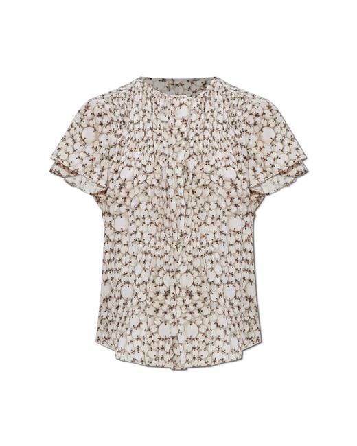 Isabel Marant White Top "Synda"