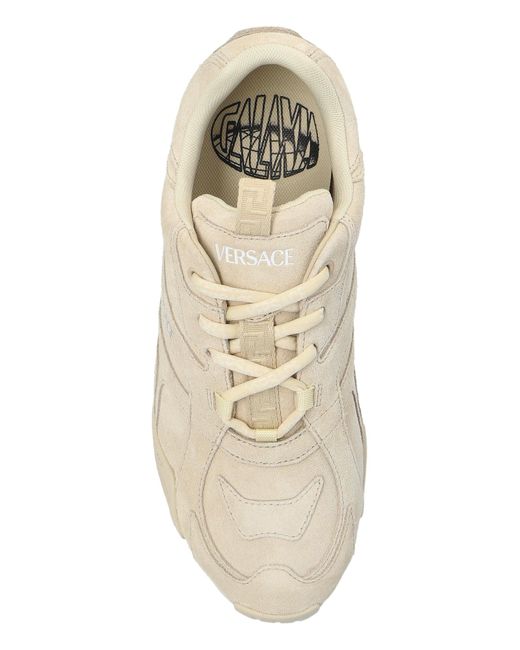 Versace Natural Suede Sports Shoes
