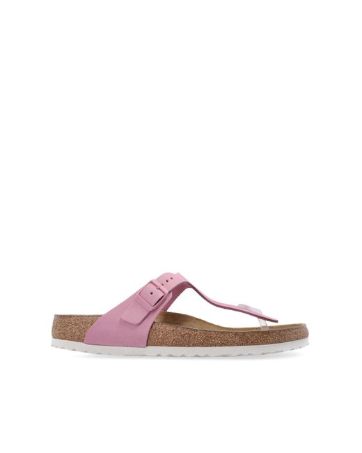 Birkenstock 'gizeh Bs' Slides in Pink | Lyst