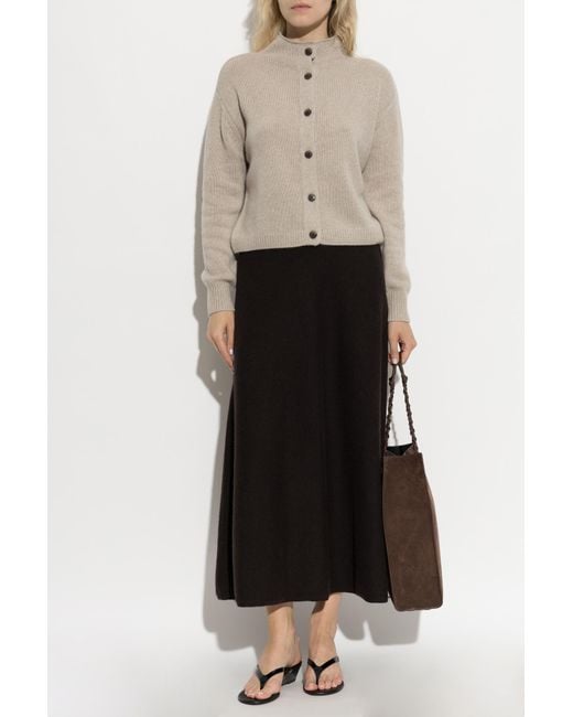 Lisa Yang Natural Cashmere Cardigan 'Zirelle'