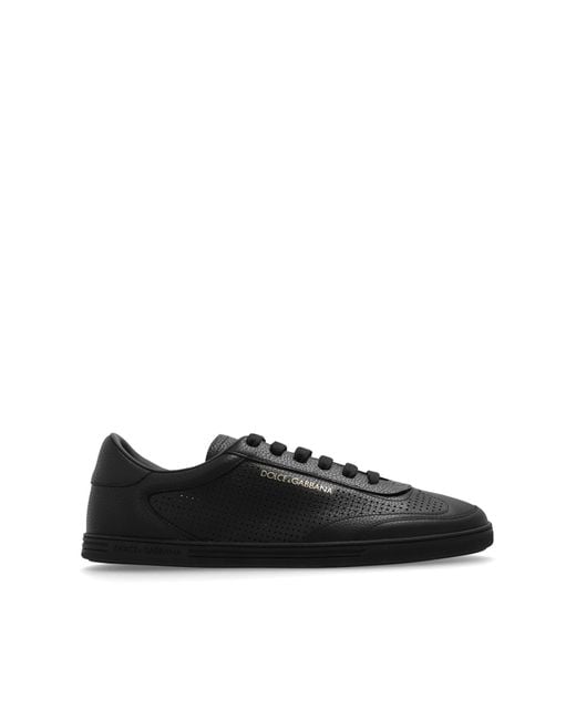 Dolce & Gabbana Black 'saint Tropez Portofino' Sneakers, for men