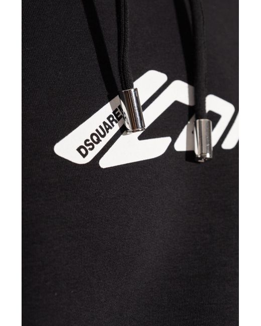 DSquared² Black Sweatshirt With Print
