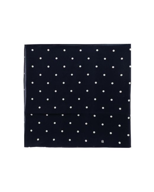 Dolce & Gabbana Blue Silk Scarf for men