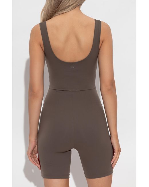 Rethinkit Studios Gray Leggings With Logo