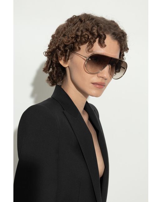 Alexander mcqueen black sunglasses sales