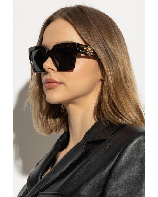 Versace Gray Sunglasses
