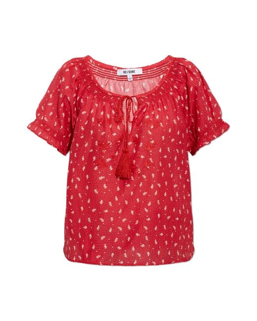Re/done Red Top 'Katie'