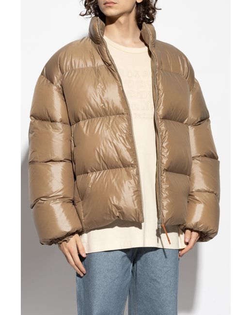 Jil Sander Natural Down Jacket With Hood for men