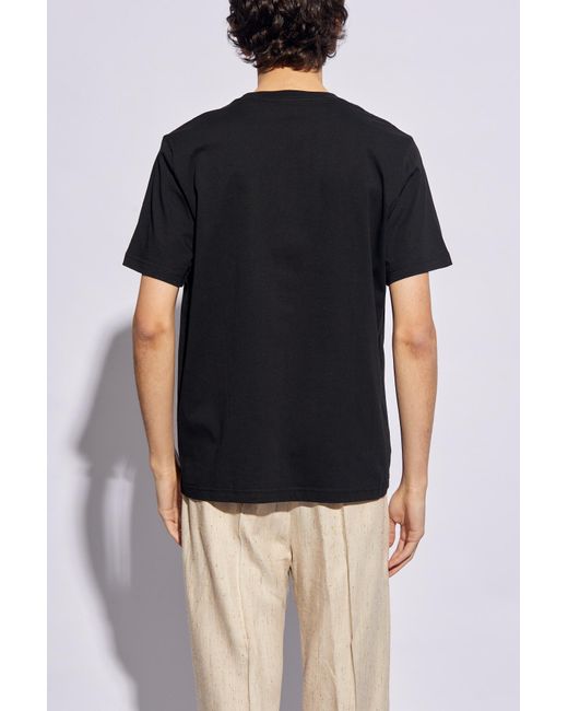 Paul Smith Black Printed T-Shirt for men