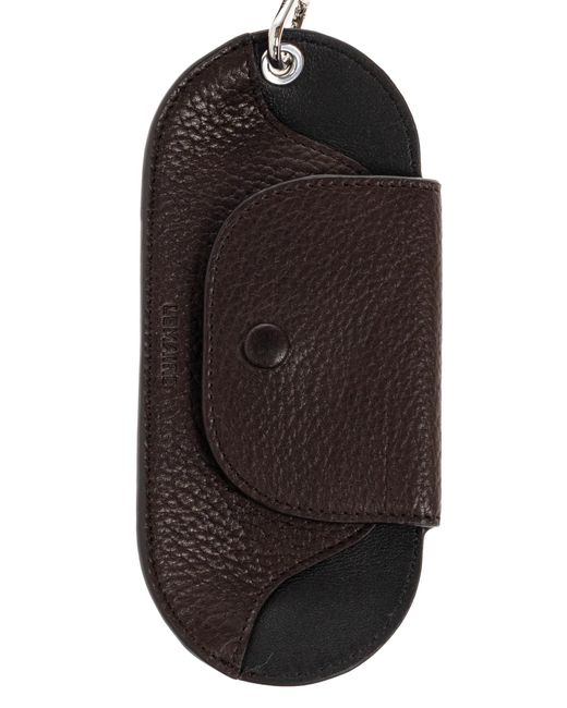 Lemaire Gray Leather Glasses Case