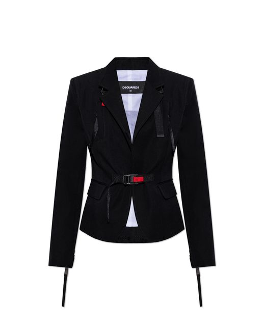 DSquared² Blue Wool Blazer