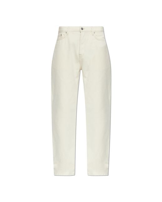 Samsøe & Samsøe White Jeans "Saddie" for men